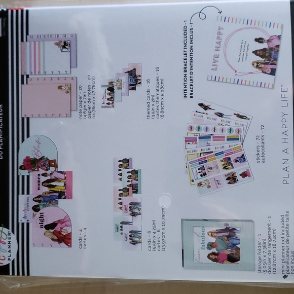 MAMBI Happy Planner Mini Glam Girl Notebook & Rongrong Planner Companion Set - Picture 7 of 16